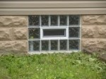 Eastern Glass Block Basement Window