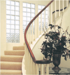 Eastern Glass Block wall