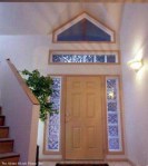 Glass Block providing Security and Beauty to Front Door