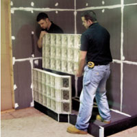 Installing Glass Block