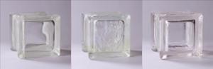 Eastern Glass Block 4"x4"x4" Design options