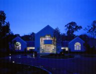 Modern Exterior Glass Block