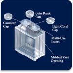 Eastern Glass Block No drill crafts