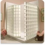 Walk-in-shower from Eastern Glass Block