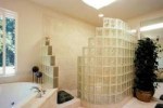 Eastern Glass Block Shower