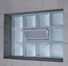 Ventilated glass block window from Eastern Glass Block