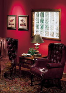 Eastern Glass Block Reading Area