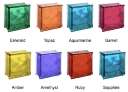 Colored Glass Block by Eastern Glass Block