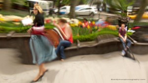 11_Andy Mars_ Subway Station Series_Woman In Blue Skirt