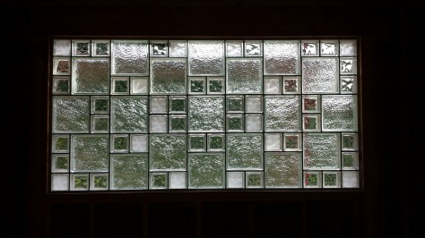 Glass Block Window Collage