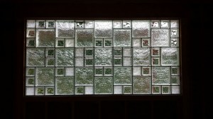 Glass Block Window Collage