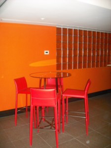 Glass Block Partition