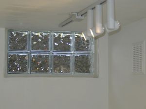 Glass Block Basement Window w/ Silicone Assembly