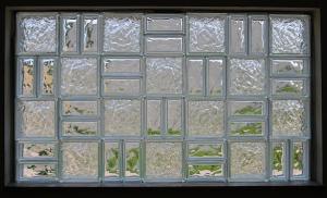 Glass Block Window Collage